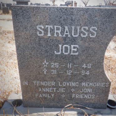 STRAUSS Joe 1948-1994