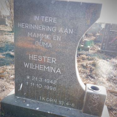 SWART Hester Wilhelmina 1942-1998