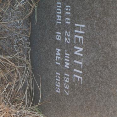 SWART Marthinus 1912-1975 &amp; Hentie 1937-1999