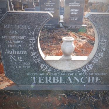 TERBLANCHE Johann N.C. 1922-1998