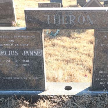 THERON Cornelius Janse 1946-2002 &amp; Linda 1956-1999
