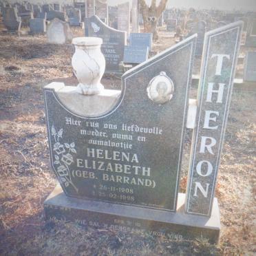 THERON Helena Elizabeth nee BARRAND 1908-1998