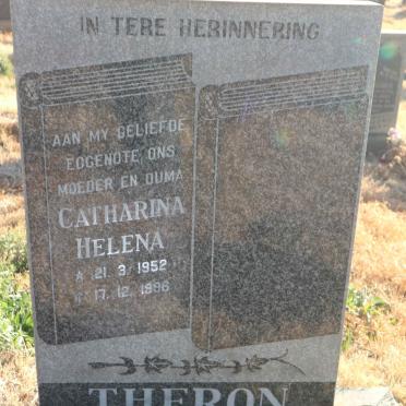 THERON Catharina Helena 1952-1986