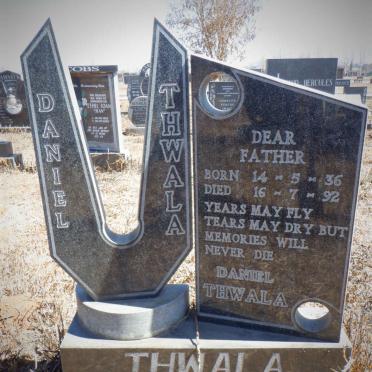 THWALA Daniel 1936-1992