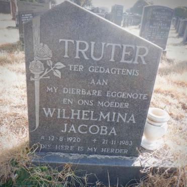 TRUTER Wilhelmina Jacoba 1920-1983