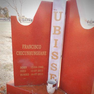 UBISSE Francisco Chicunhunguane 1940-2011