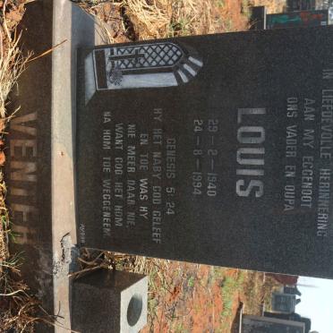 VENTER Louis 1940-1994