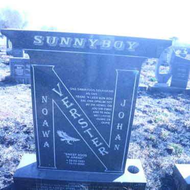 VERSTER Noawa Johan 1991-2000