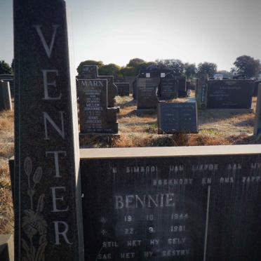 VENTER Bennie 1944-1981