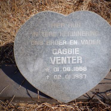 VENTER Cassie 1958-1997