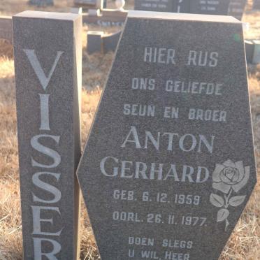 VISSER Anton Gerhard 1959-1977