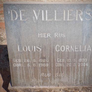 VILLIERS Louis, de 1920-1969 &amp; Cornelia 1920-2004