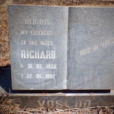 VOSLOO Richard 1958-1992