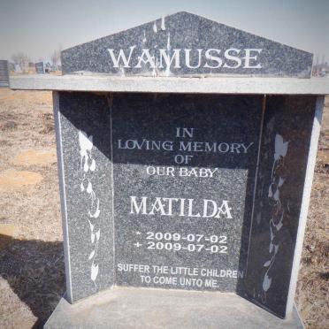 WAMUSSE Matilda 2009-2009
