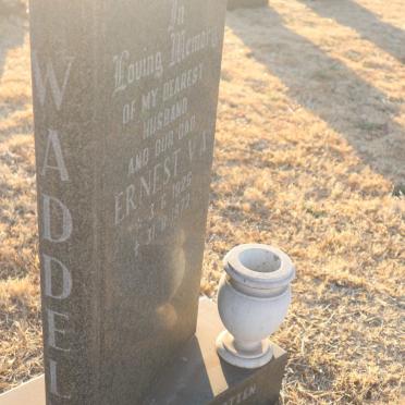 WADDELL Ernest V.A. 1926-1972