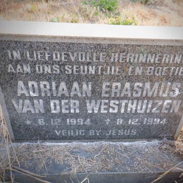 WESTHUIZEN Adriaan Erasmus, van der 1994-1994