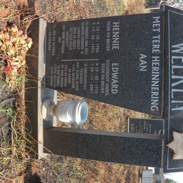 WELKEN Hennie 1966-1993 :: WELKEN Edward 1972-2003