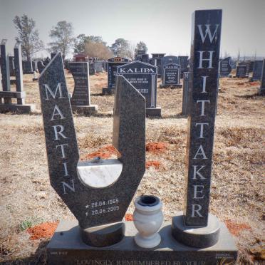 WHITTAKER Martin 1965-2003