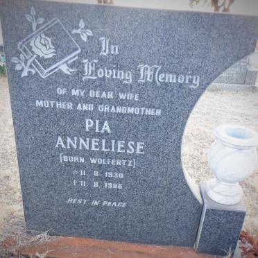 WIRTZ Pia Anneliese nee WOLFERTZ 1930-1986