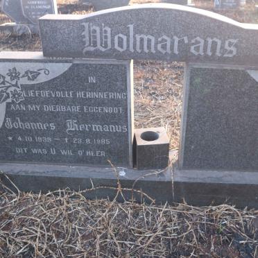WOLMARANS Johannes Hermanus 1939-1985