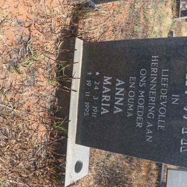 WYK Anna Maria, van 1911-1995