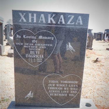 XHAKAZA Buyi Dagricia 1975-2001