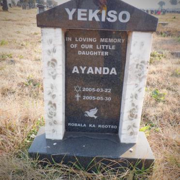 YEKISO Ayanda 2005-2005