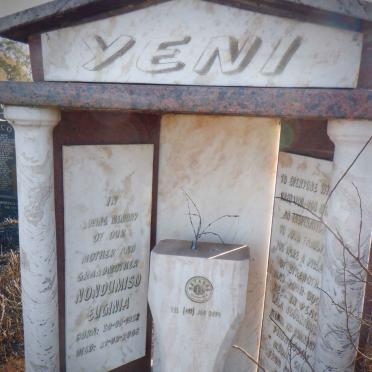 YENI Nondumiso Euginia 1932-2008