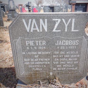 ZYL Pieter Jacobus, van 1924-1997