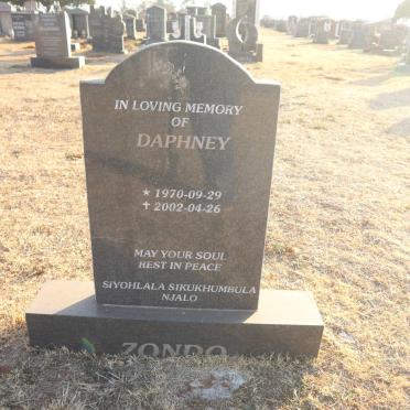 ZONDO Daphney 1970-2002