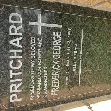 PRITCHARD Frederick George 1943-1998
