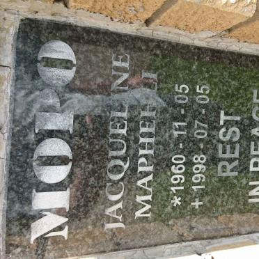 MOPO Jacqueline Maphehli 1960-1998