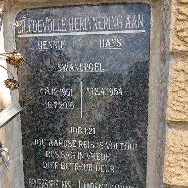 SWANEPOEL Hennie 1951-2016 :: SWANEPOEL Hans 1954- 
