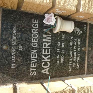 ACKERMAN Steven George 1962-1997