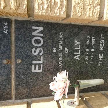 ELSON Ally 1940-1997