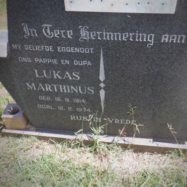 ? Lukas Marthinus 1914-1974