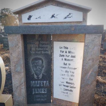 ? Mafeta James 1964-1995