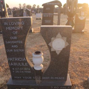 ? Patricia Jabulile 1974-1998