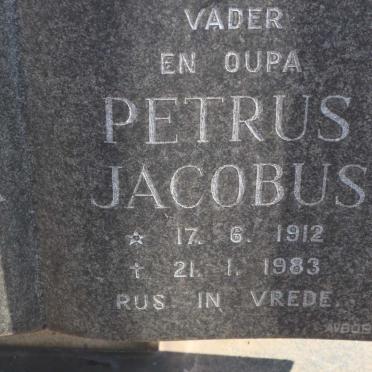 ? Petrus Jacobus 1912- 1983 &amp; Anna Christina 1905-1979 
