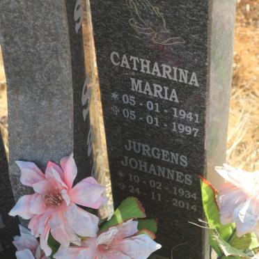 ? Jurgens Johannes 1934-2014 &amp; Catharina Maria 1941-1997