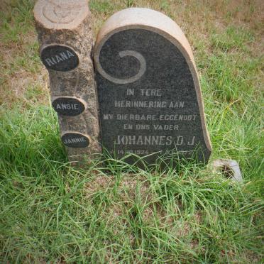 ? Johannes D.J 1924-1972