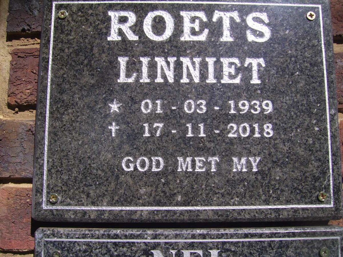 ROETS Linniet 1939-2018