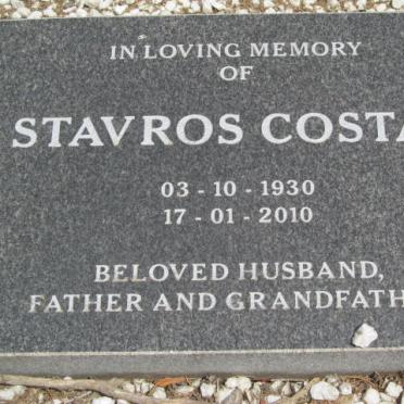 COSTAS Stavros 1930-2010