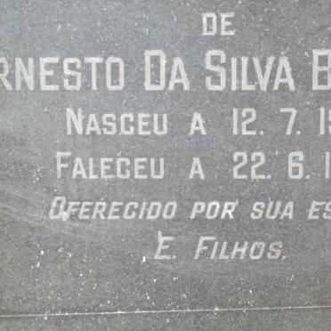 BARROS Ernesto Da Silva 1910-1965