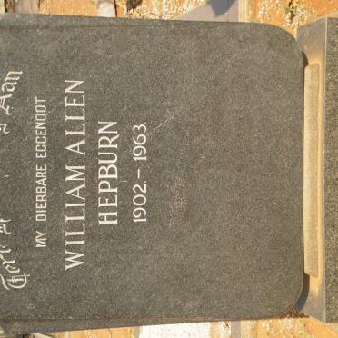 BEUKES William Allen Hepburn 1902-1963