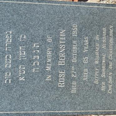 BERNSTEIN Rose -1950