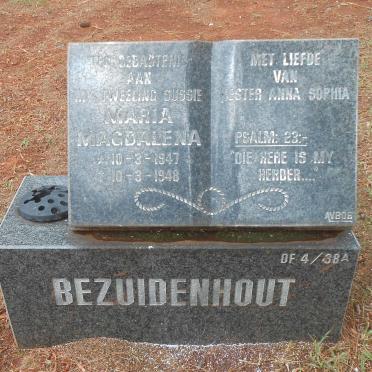 BEZUIDENHOUT Maria Magdalena 1947-1948