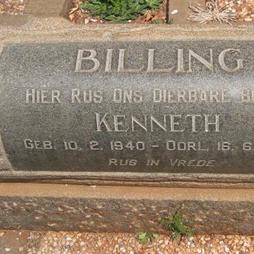 BILLING Kenneth 1940-1968