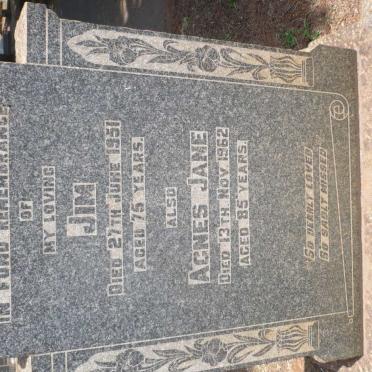 BLACKMORE Jim -1951 &amp; Agnes Jane -1961