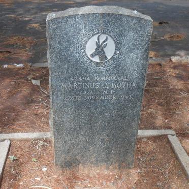 BOTHA Martinus J. -1943